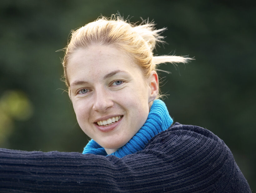 Blonde, Girl, Hanka, Smile, Woman