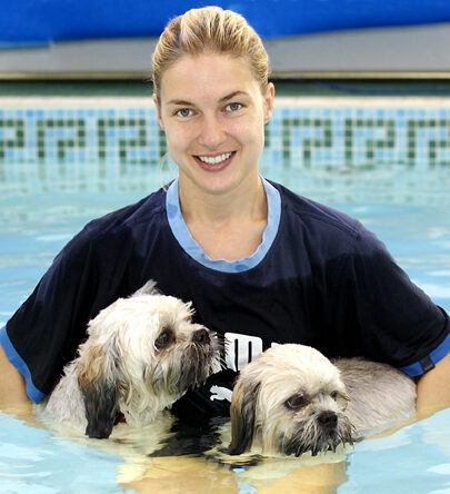 Dog, Dogs, Hanka, Monty, Pool, Swimming, Trigger