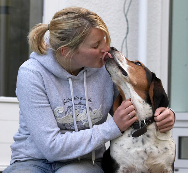 Yep, I got in a big wet kiss