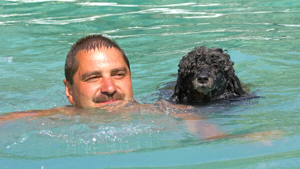 OK, who's the better looking beach boy?